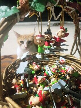 Christmas Peanuts Snoopy Ornaments Set ♡♡